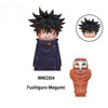 Anime Cartoon  Jujutsu Kaisen Gojo Satoru Itadori Yuj Building Blocks Mini Action Figures Assembly Toy Kids Birthday Christmas G