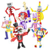 8pcs/Set The Amazing Digital Circus Figure Toy Pomni Jax Kinger Actione Building Block For Kid Xmas Gift