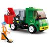 Sluban City Town Building Block Street Road Garbage Truck Sprinkler Trash Truck Car Educational Bricks Toy