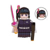 Japanese Anime Demon Slayer Samurai Tanjirou Nezuko Kyoujurou Giyuu Mini Building Blocks Bricks Dolls Action Figure Birthday Toy