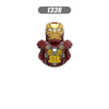 XH1320-1327 Bricks Hawkeye For Toys Gifts Wanda Mini Action Figures Thor Vision Children Building Blocks For Party Gifts