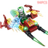 Transformation Robot Disney Building Blocks Mini Model Figures Spiderman Iron Man Venom Captain Hawk Deadpool Technic Gifts Toys