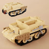 WW2 US German soldiers Figure vehicle Military Building Blocks Tank Armored Car Truck Gun Accessories Army Bricks Toy Kids M087