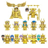 Kids Toys Anime Warrior Building Blocks Gold Warrior Mini Action Figures Athena Seiya Toys For Children‘s day Gifts