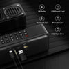 MLOVE BV810 Portable Bluetooth Speaker with FM Radio,  Waterproof Speaker , LCD Screen Display, HD Free Call, Micro SD Card Slot
