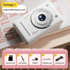 Xiaomi 4K Digital Camera Retro CCD Portable Card Camera Entry-level Camera Dual Camera Flash 50 Million Pixels Auto Focus