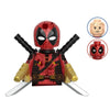 Disney Building Blocks Mini Model Figures Big Goblin Spiderman Iron Man Venom Captain Hawk Deadpool Technic Armor City Gift Toys