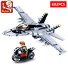 High-tech Avion Cargo Aircraft Rescue Plane Airport Airbus Airplane Model Building Blocks Figures City Brinquedos Creative Toys