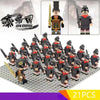 The Empire of The Qin Dynasty Legion Army Soldiers Figures Chariot Building Blocks Bricks Mini War Toys Boys Christmas Gifts