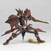 Kaiyodo Monster Hunter Rathalos Action Figure Revoltech Yamaguchi Swordsman Reus Model Male Fire Dragon Zinogre Figurine Toys