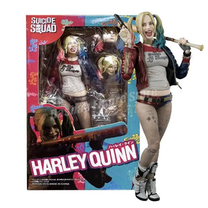 SHF Harley Quinn Action Figure PVC Collection 15cm Suicide Squad Harleen Quinzel Clown's Girl Movable Figurine Model Toys Gifts