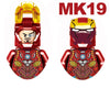 XH1320-1327 Bricks Hawkeye For Toys Gifts Wanda Mini Action Figures Thor Vision Children Building Blocks For Party Gifts