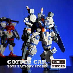 NEW Mecha Warrior MOC Blocks Plastic Toys Super Armor Robot Building Bricks Model Action Figures Dolls Adult Boys Children Gifts