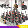 The Empire of The Qin Dynasty Legion Army Soldiers Figures Chariot Building Blocks Bricks Mini War Toys Boys Christmas Gifts