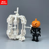 Single Sale MOC Bricks Halloween Luminous Ghost Skeleton Assembly Action Figure Educational Building Blocks Children Toys Gifts