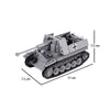 WW2 US German soldiers Figure vehicle Military Building Blocks Tank Armored Car Truck Gun Accessories Army Bricks Toy Kids M087