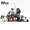 WM6205 Novel Horrible Movie Halloween Pumpkin Vampire Zombies Building Blocks Mini Action Figure Toys