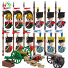 Kids Toys Napoleonic Wars Military Soldiers Building Blocks Imperial Navy Figures British Fusilier Toys For Kids Christmas Gifts