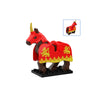 Military Medieval Building Blocks Solider Figures Knights Equipment Animal Accessories Mount Armor War Horse Mini Bricks MOC