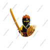 Ninja Figure Building Blocks Nya Lloyd Lord Garmadon E Mr. Skull Wizard Moro Omega Chokun Anime Doll Model Brick Kid's Toy Gifts