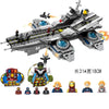 Avengers Marvel Superheroes Ultimate Quinjet Interstellar Space Fighter Figures MOC Building Blocks Movie Model Bricks Toys Kids