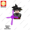 WM2677 2678 Cartoon Dragon Ball Mini Action Figure Doll Building Blocks Anime Characters Goku Super Saiya Birusu Model Toy Gifts