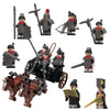 The Empire of The Qin Dynasty Legion Army Soldiers Figures Chariot Building Blocks Bricks Mini War Toys Boys Christmas Gifts