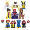 Avengers Anime Professor X Clea Wanda Soldier Boy Mini Action Figures Bricks Building Blocks Assemble Children Party Gifts