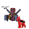 Disney Building Blocks Mini Model Figures Big Goblin Spiderman Iron Man Venom Captain Hawk Deadpool Technic Armor City Gift Toys