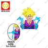 WM2677 2678 Cartoon Dragon Ball Mini Action Figure Doll Building Blocks Anime Characters Goku Super Saiya Birusu Model Toy Gifts