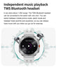 For Samsung Sapphire 32GB Smartwatch Waterproof Men Smart Watch BluetoothCall Connect Headphones TWS Music 3D UI Mode Video 2024