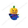 NEW Hot Selling Pumpkin Man Witch Vampire Mini 3D DIY Halloween Cartoon Figures Model Building Block Toys Children's Gift