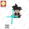 WM2677 2678 Cartoon Dragon Ball Mini Action Figure Doll Building Blocks Anime Characters Goku Super Saiya Birusu Model Toy Gifts