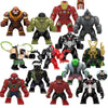 Disney Building Blocks Mini Model Figures Big Goblin Spiderman Iron Man Venom Captain Hawk Deadpool Technic Armor City Gift Toys