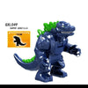 Godzillaes Movie Series Big Dinosaur Building Block MonsterKing Mini Animation Action Figures Model Toy Children's Gift