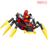 Transformation Robot Disney Building Blocks Mini Model Figures Spiderman Iron Man Venom Captain Hawk Deadpool Technic Gifts Toys