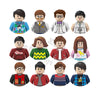 Mini City Action Figures Building Block Girl Driver Teacher Waiter Police Pirate Captain Different Characters Bricks MOC Toys