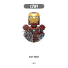 XH1320-1327 Bricks Hawkeye For Toys Gifts Wanda Mini Action Figures Thor Vision Children Building Blocks For Party Gifts