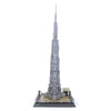 555PCS The Burj Khalifa Tower Of Dubai Building Blocks World Famous Architecture Bricks City Street View Toys Gifts For Children