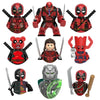 New Deadpool GH0590-0603 Blocks Bricks Colossus For Toys Gifts New Mini Action Figures Children Building Blocks For Party Gifts