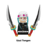 Japanese Anime Demon Slayer Samurai Tanjirou Nezuko Kyoujurou Giyuu Mini Building Blocks Bricks Dolls Action Figure Birthday Toy