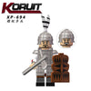 Courage Of The Three Kingdoms Collection Ancient Soldiers Hero Mini Doll Figures Building Blocks Bricks Toy For Children's Gifts