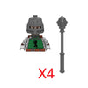 Military Building Blocks Medieval Solider Figures Knights of Jerusalem Crusades The War of Roses Legion War-horse Weapons Shield