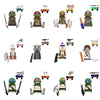 Ninja Turtle Movie Mini Action Figures Bricks Leo Raph Don Weapons Assemble Building Blocks MOC DIY Toys for Children