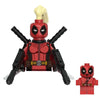 Disney Building Blocks Mini Model Figures Big Goblin Spiderman Iron Man Venom Captain Hawk Deadpool Technic Armor City Gift Toys