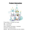 New Disney Friends Princess Royal Crystal Ice Castle House Building Blocks Kit Bricks Classic Movie Model Kids Girls Toys Gifts