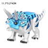 Jurassic Dinosaurs Building Blocks Indominus Rex DIY Tyrannosaurus Action Figure Models Children Toys Animals Christmas Gifts