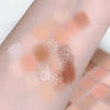 20-Color Warm Eyeshadow Palette – Romantic Smoky & Rose Tones, Matte & Glitter, High-Pigment, Smudge-Proof, Beauty Makeup