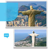 973PCS Christ the Redeemer Of Brazil Building Blocks Cristo Redentor World Famous Architecture Bricks Toys Gifts For Children