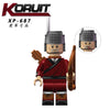 Courage Of The Three Kingdoms Collection Ancient Soldiers Hero Mini Doll Figures Building Blocks Bricks Toy For Children's Gifts